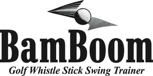 BamBoom Golf Whistle Stick Swing Trainer